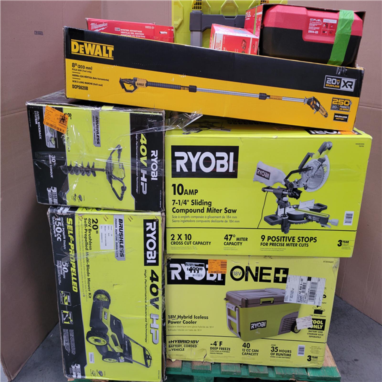 CALIFORNIA AS-IS TOOL PALLET