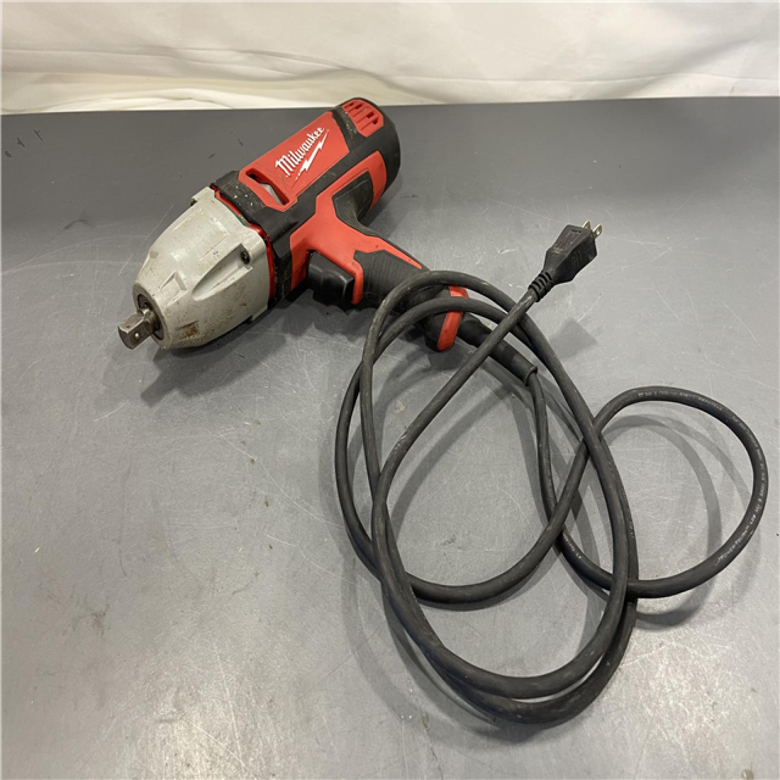AS-IS - Milwaukee 1/2 in. Impact Wrench with Rocker Switch and Detent Pin Socket Retention