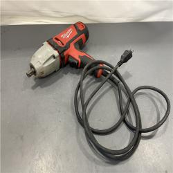 AS-IS - Milwaukee 1/2 in. Impact Wrench with Rocker Switch and Detent Pin Socket Retention