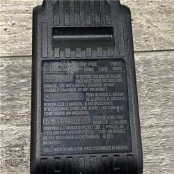 AS-IS DEWALT 20V MAX Lithium-Ion 15-Degree Electric Cordless Roofing Nailer Kit