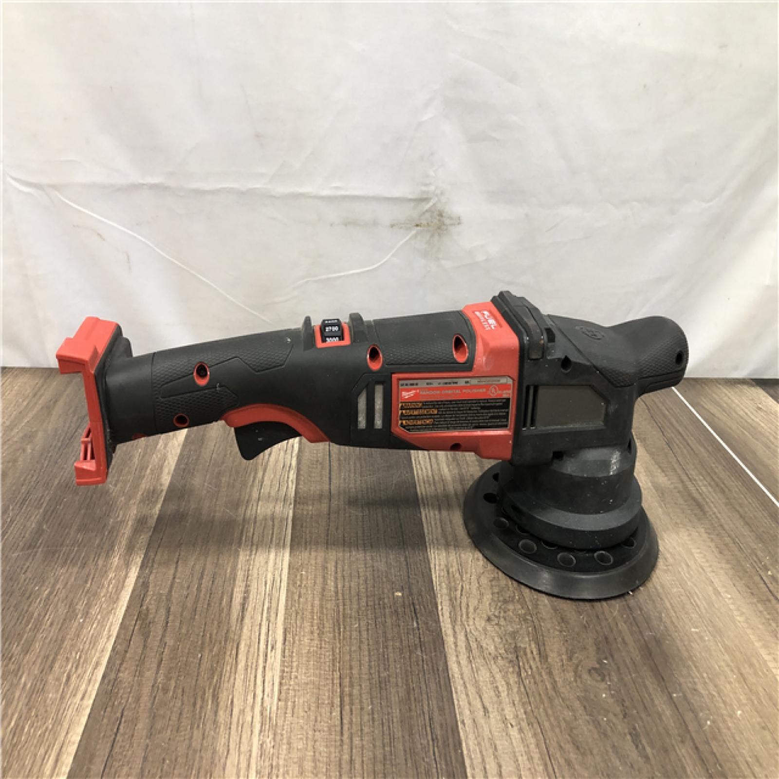 AS-IS Milwaukee FUEL18V Lithium-Ion Brushless Cordless 21MM DA Polisher (Tool-Only)
