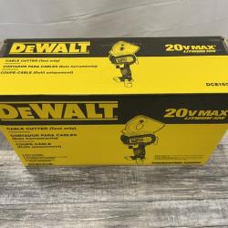 NEW - DEWALT 20V MAX Cordless Electrical Cable Cutting Tool (Tool Only)