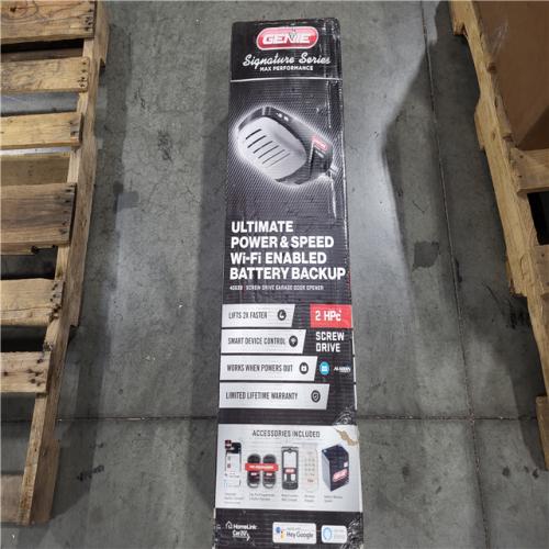 CALIFORNIA AS-IS LIKE NEW GENIE SCREW DRIVE GARAGE DOOR OPENER