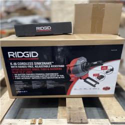 DALLAS LOCATION- RIGID K-46 Cordless SinkSnake Deluxe Kit