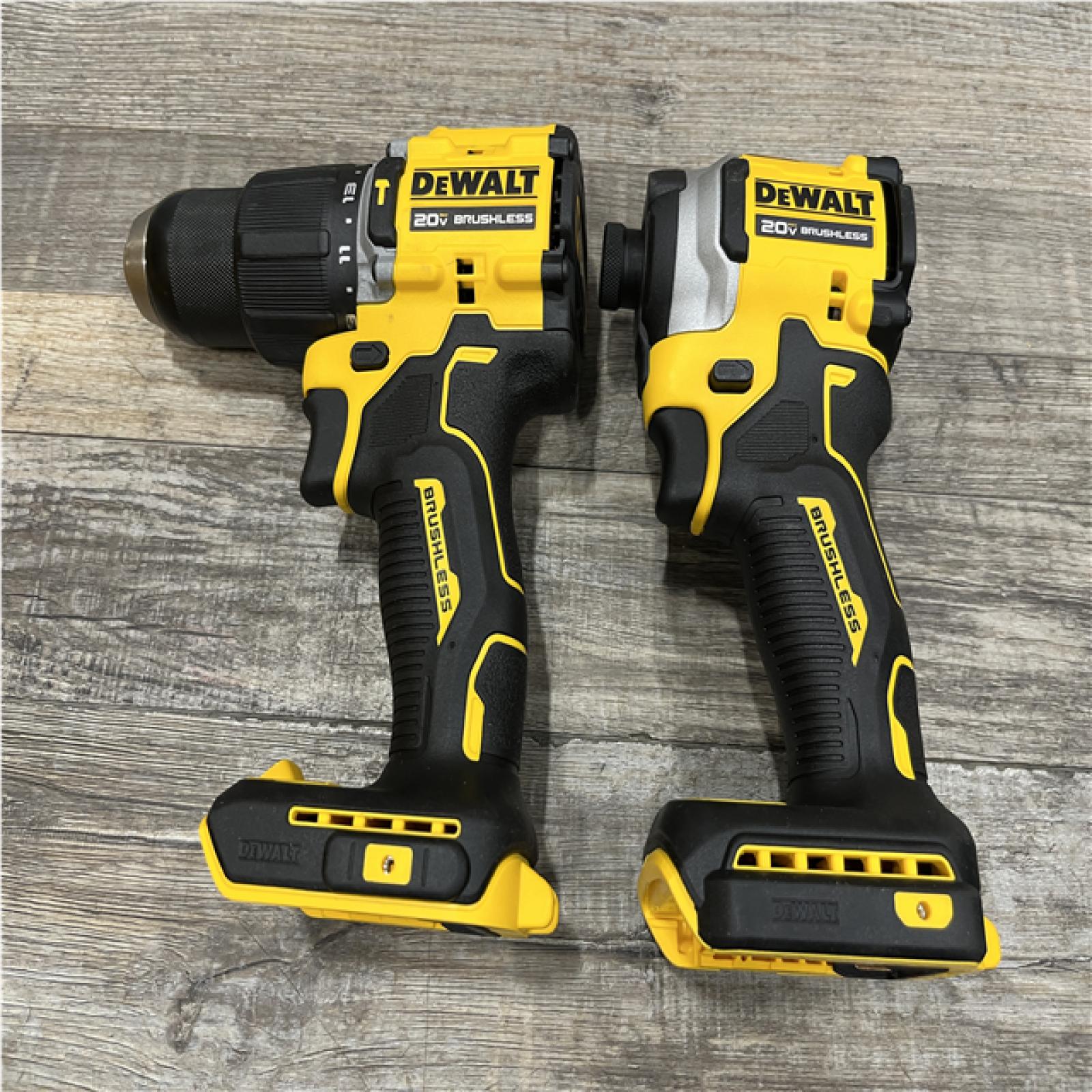 AS-IS DEWALT ATOMIC 20V MAX Lithium-Ion Cordless 2-Tool Combo Kit