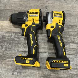AS-IS DEWALT ATOMIC 20V MAX Lithium-Ion Cordless 2-Tool Combo Kit