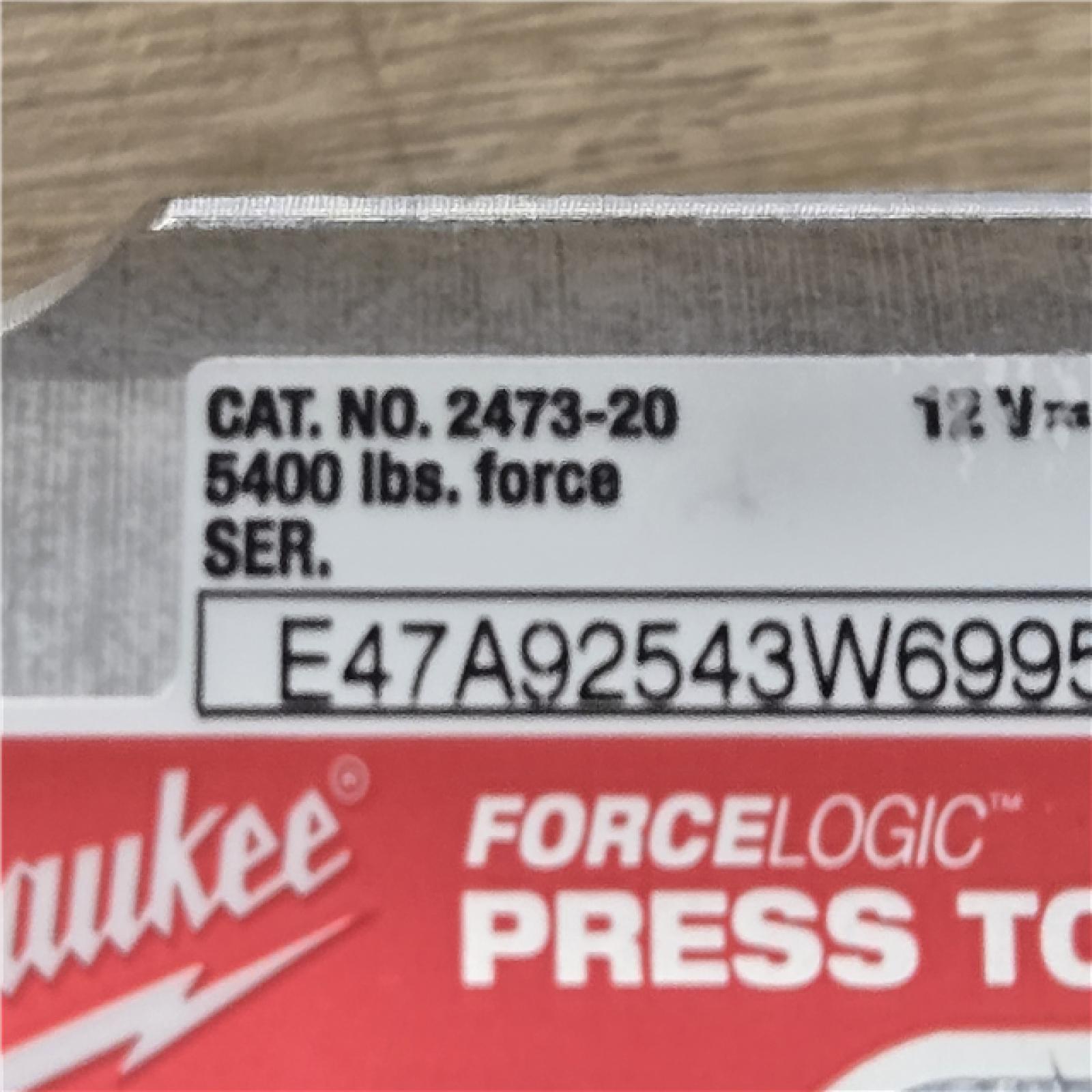 AS-IS Milwaukee 12-Volt Lithium-Ion Force Logic Cordless Press Tool Kit