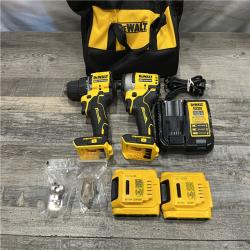 AS-IS DEWALT ATOMIC 20-Volt MAX Lithium-Ion Cordless Combo Kit