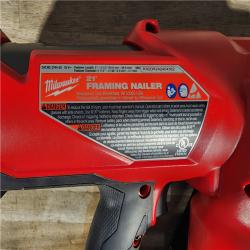 HOUSTON LOCATION - AS-IS Milwaukee 2744-20 M18 FUEL 3-1/2 in. 18V 21-Degree Lithium-Ion Brushless Cordless Framing Nailer (Tool-Only)