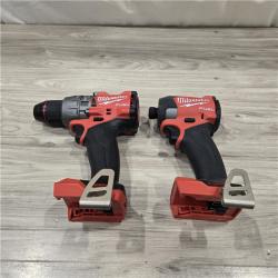 AS-IS MILWAUKEE FUEL 18V Lithium-Ion Cordless Hammer Drill and Impact Driver Combo Kit