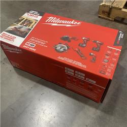 NEW- M18 18-Volt Lithium-Ion Cordless Combo Kit (6-Tool) with 2-Batteries  Charger and Tool Bag