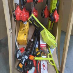 CALIFORNIA AS-IS OUTDOOR POWER EQUIPMENT