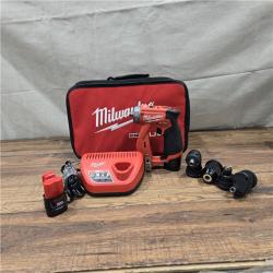 AS-IS Milwaukee 2505-20 12V Fuel 4-in-1 Installation Drill/Driver Cordless Lithium-Ion