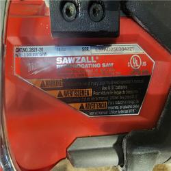 HOUSTON LOCATION - AS-IS Milwaukee M18 18V Fuel Sawzall 1-1/4  Reciprocating Saw Cordless Lithium-Ion Brushless 2821-20 (TOOL ONLY)
