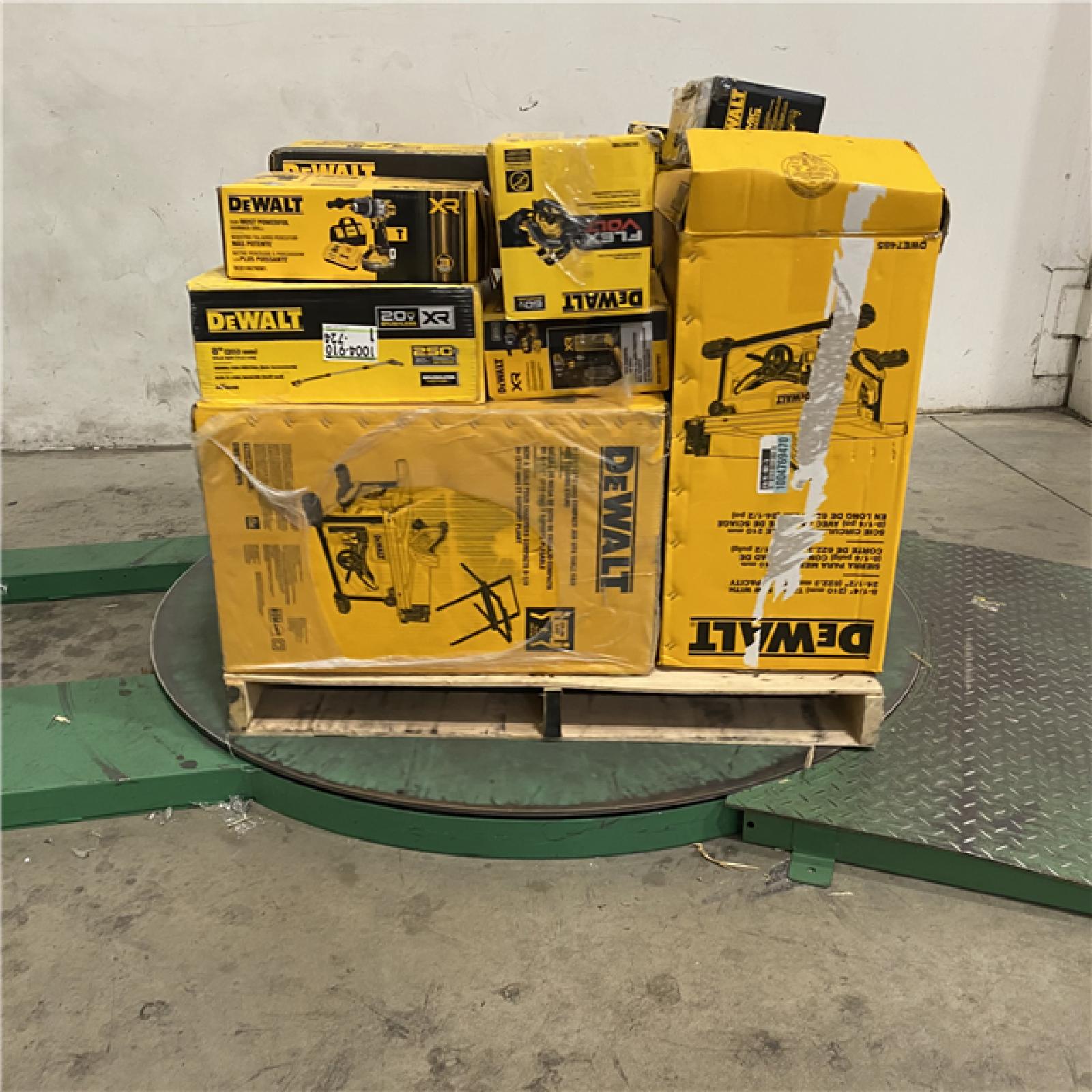 Dallas Location - As-Is DEWALT Tool Pallet