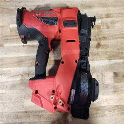 HOUSTON LOCATION - AS-IS Milwaukee FUEL 18-Volt Lithium-Ion Brushless Cordless Coil Roofing Nailer (Tool Only)