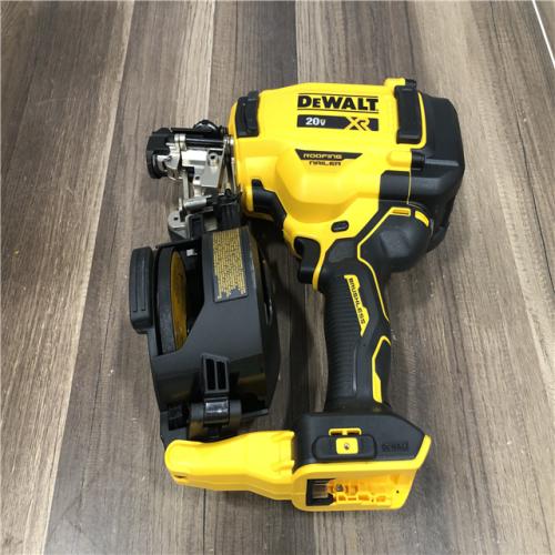 AS-IS DEWALT 20V MAX 15-Degree Electric Cordless Roofing Nailer (Tool Only)