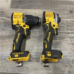 AS-IS DEWALT ATOMIC 20V MAX Lithium-Ion Cordless 2-Tool Combo Kit