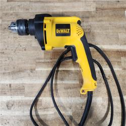 HOUSTON LOCATION - AS - IS DEWALT 7.8 Amp Corded 1/2 in. Variable Speed Reversible Hammer Drill (TOOL ONLY)