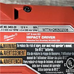 AS-IS Milwaukee FUEL 12-Volt Lithium-Ion Brushless Cordless Hammer Drill and Impact Driver Combo Kit