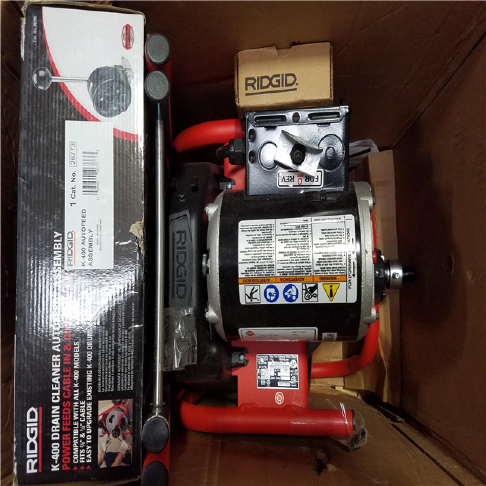 California AS-IS Ridgid Drain Cleaner