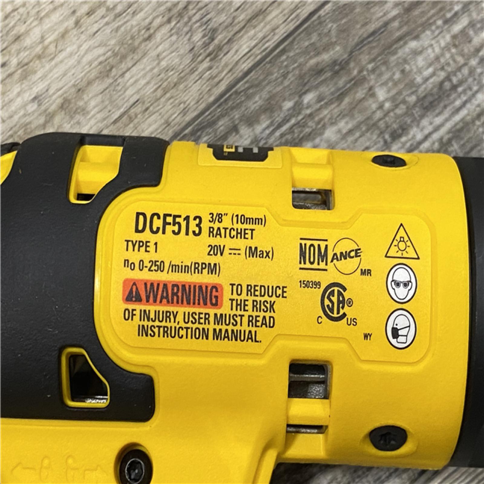 AS-IS DEWALT ATOMIC 20V MAX Cordless 3/8 in. Ratchet (Tool Only)