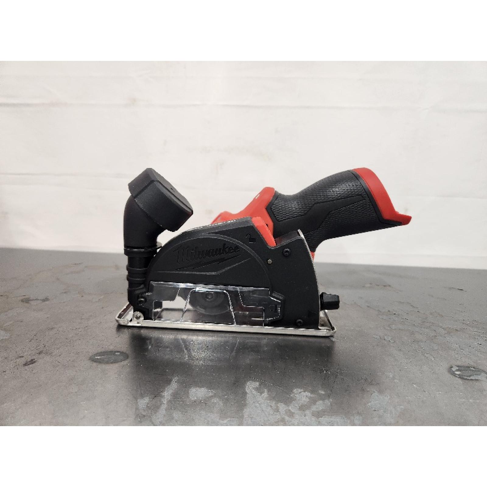 AS-IS- Milwaukee M12 FUEL 12V Lithium-Ion Brushless Cordless 3 in. Cut Off Saw (Tool-Only)