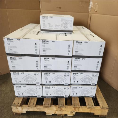 Phoenix NEW 25 Broan-NuTone LoProfile 80 CFM Ceiling/Wall Bathroom Exhaust Fan with 4 in. Oval Duct or 3 in. Round Duct  ENERGY STAR* (RV: $2 000)