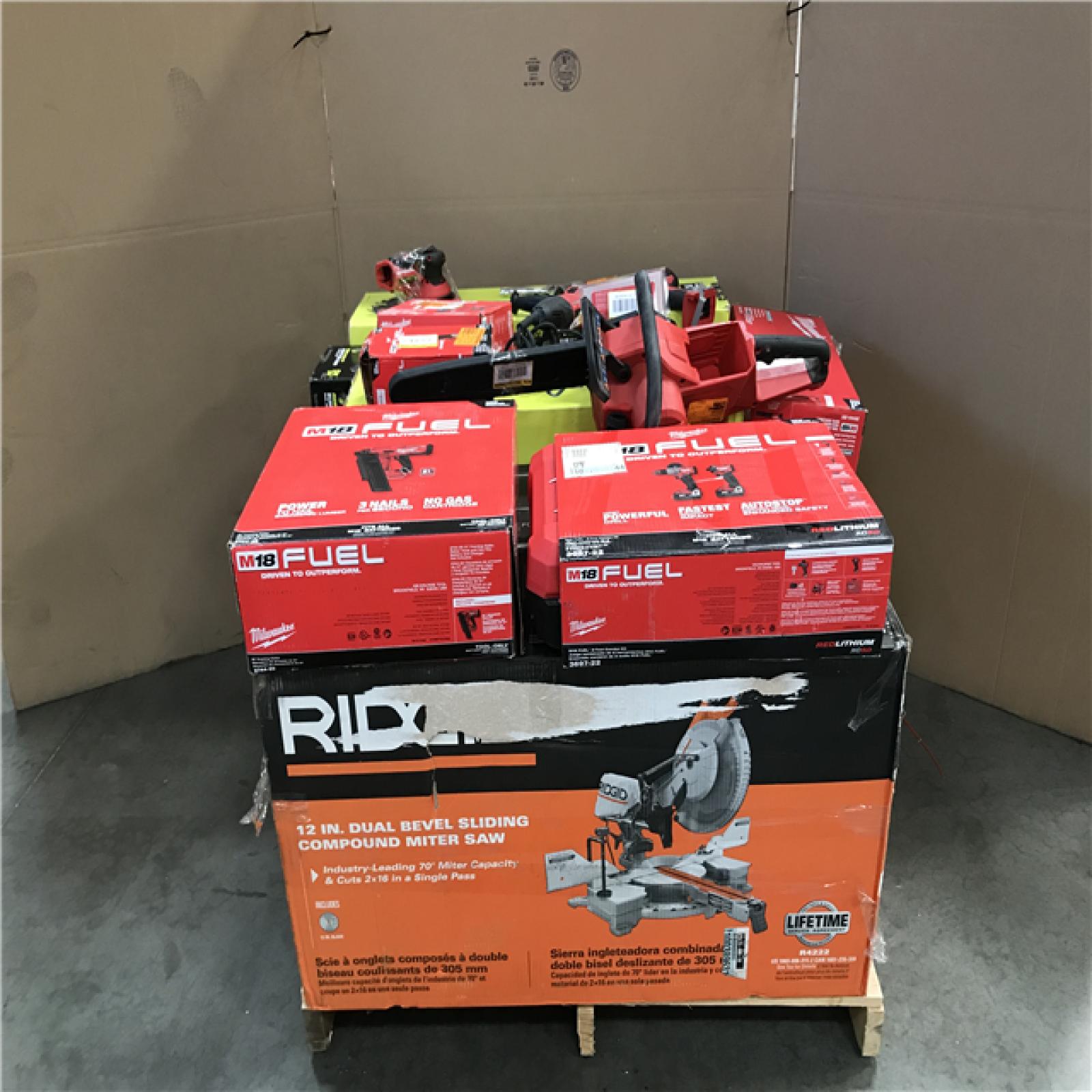 CALIFORNIA AS-IS TOOL PALLET