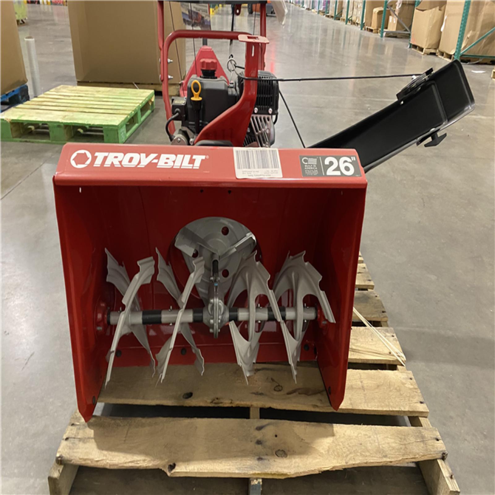 Troy-Bilt Storm 26 in. 208 cc Two- Stage Gas Snow Blower with Electric Start Self Propelled