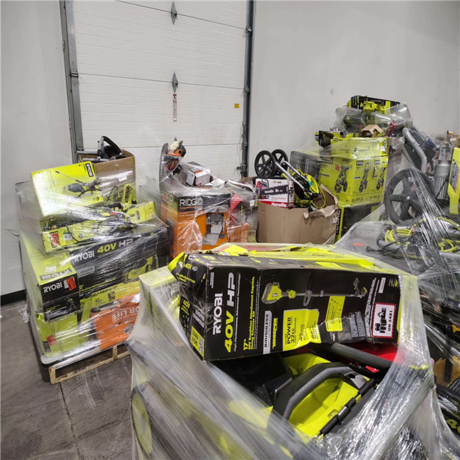 Pittston Location As-Is Power Tools Partial Truckload (13 Pallets) 9165-B