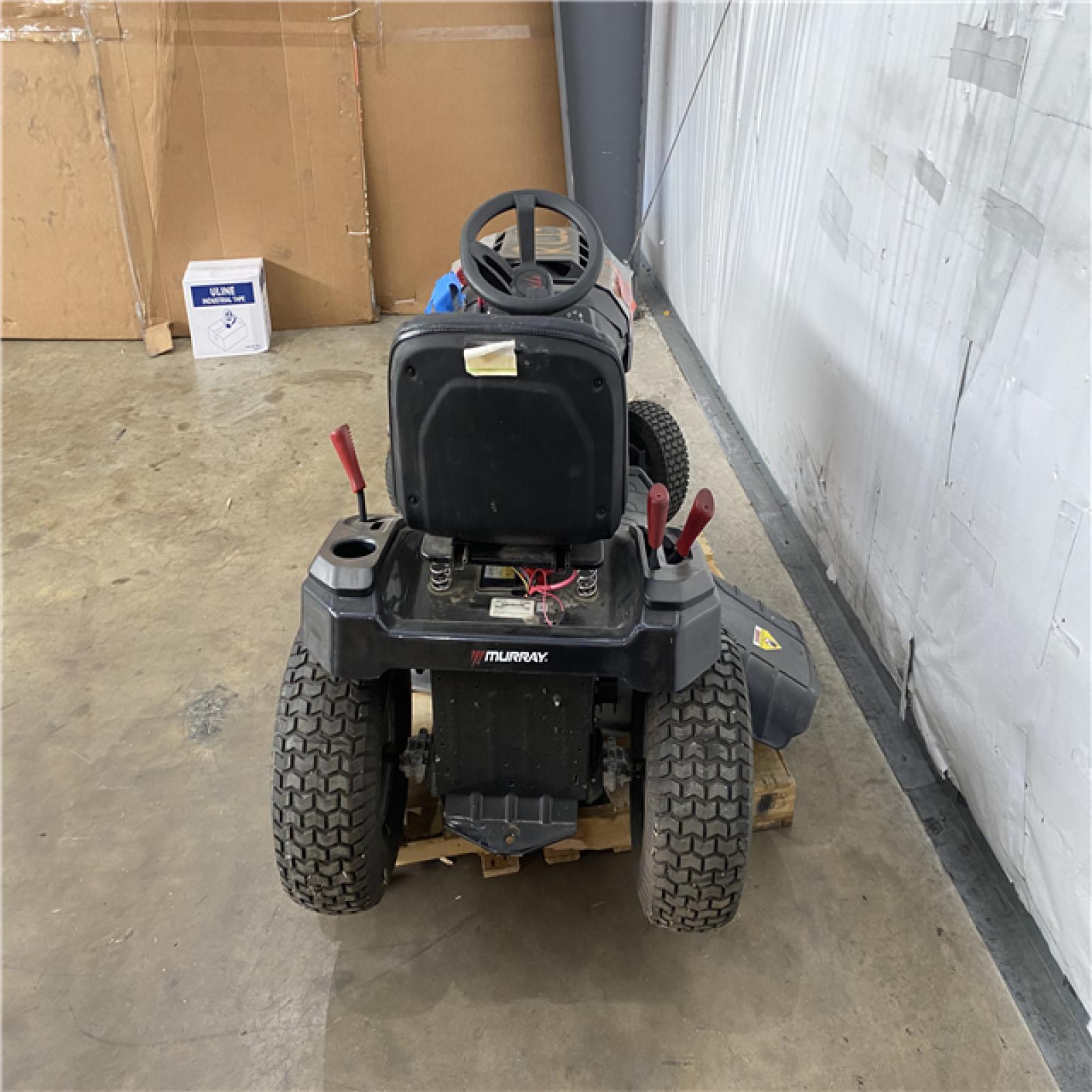 Houston Location AS IS - Outdoor Power Equipment HUSKY MT100  42 inch Riding Mower