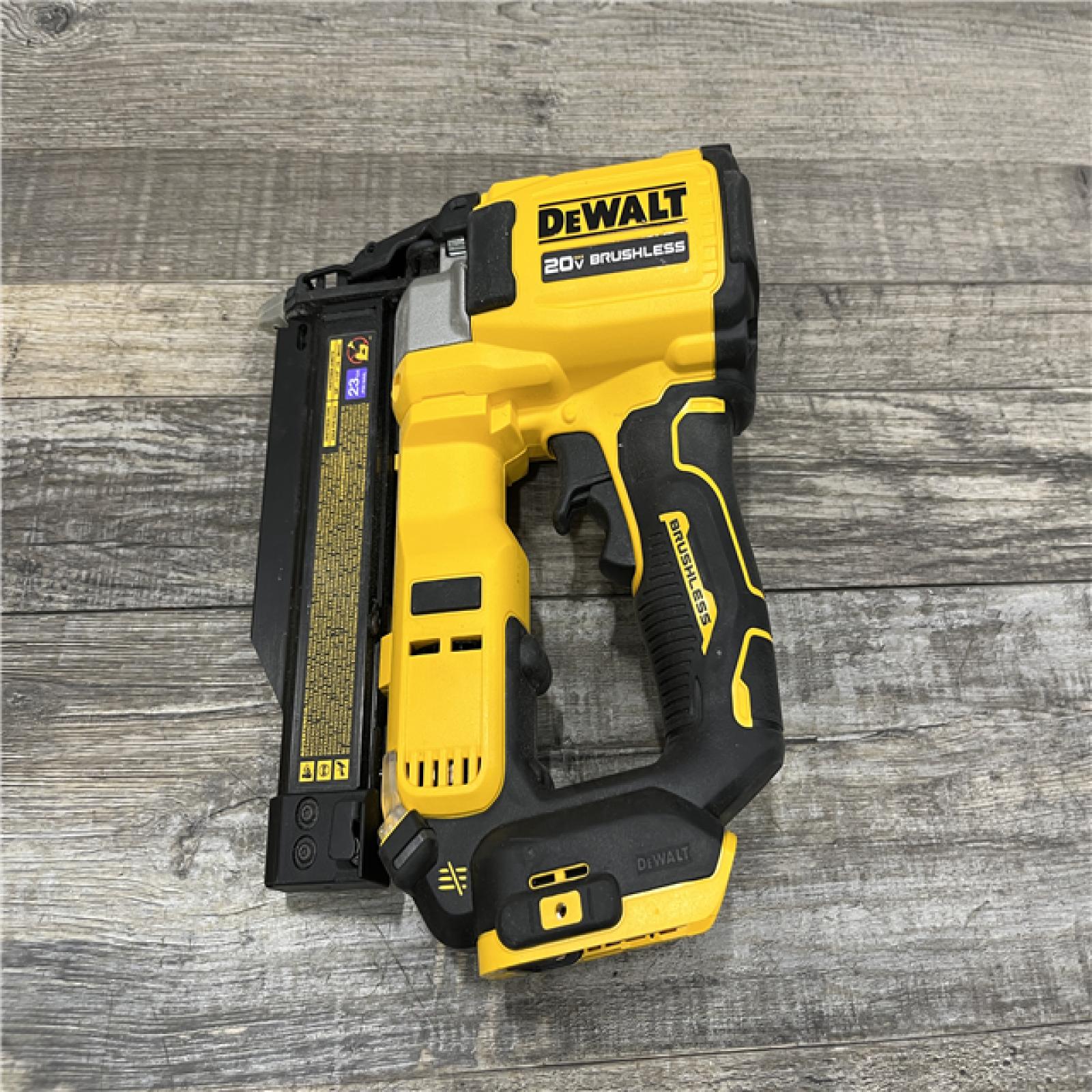 AS-IS DEWALT ATOMIC 20V MAX Lithium Ion Cordless 23 Gauge Pin Nailer (Tool Only)