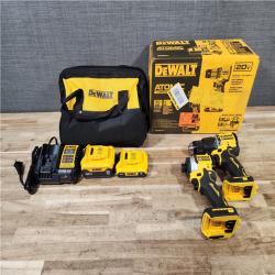 HOUSTON LOCATION - AS-IS DEWALT ATOMIC 20V MAX Lithium-Ion Cordless 2-Tool Combo Kit