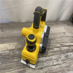 AS-IS DEWALT 20V MAX XR Cordless Brushless 3-1/4 in. Planer (Tool Only)