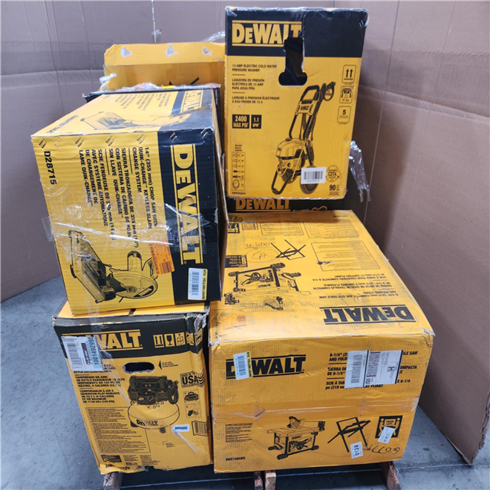CALIFORNIA AS-IS TOOL PALLET