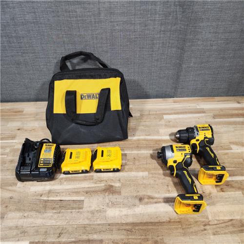 HOUSTON LOCATION - AS-IS DEWALT 2 TOOL COMBO KIT W/ (2) BATTERY & CHARGER