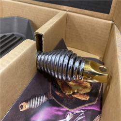 AS-IS Finex Cast Iron Collection 11.6 in. Cast Iron Grill Pan in Iron Patina