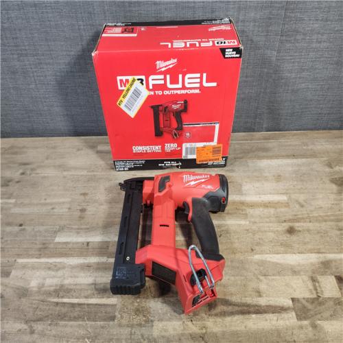 HOUSTON LOCATION - AS-IS MILWAUKEE FUEL 18-Volt Lithium-Ion Brushless Cordless 18-Gauge 1/4 in. Narrow Crown Stapler (Tool-Only)