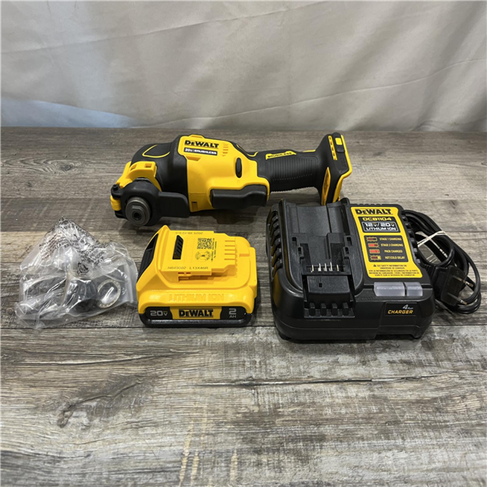 AS-IS DEWALT ATOMIC 20V MAX Cordless Brushless Oscillating Multi Tool Kit
