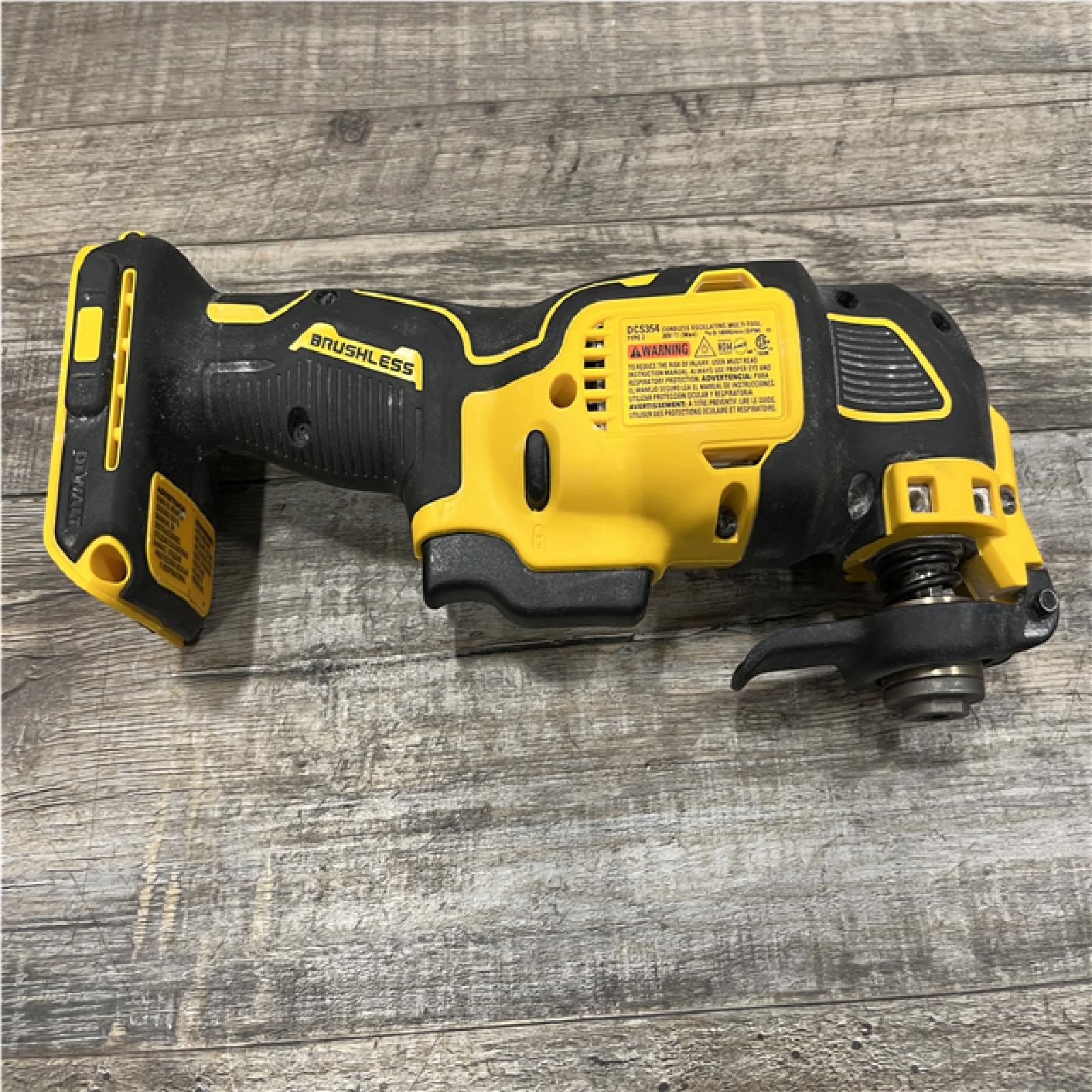 AS-IS DEWALT ATOMIC 20V MAX Cordless Brushless Oscillating Multi Tool (Tool Only)