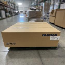 DALLAS LOCATION- AS-IS Blanco Performa SILGRANIT Brown Granite Composite 33 in. Double Bowl Undermount Kitchen Sink with Low Divide PALLE-(2 UNITS)
