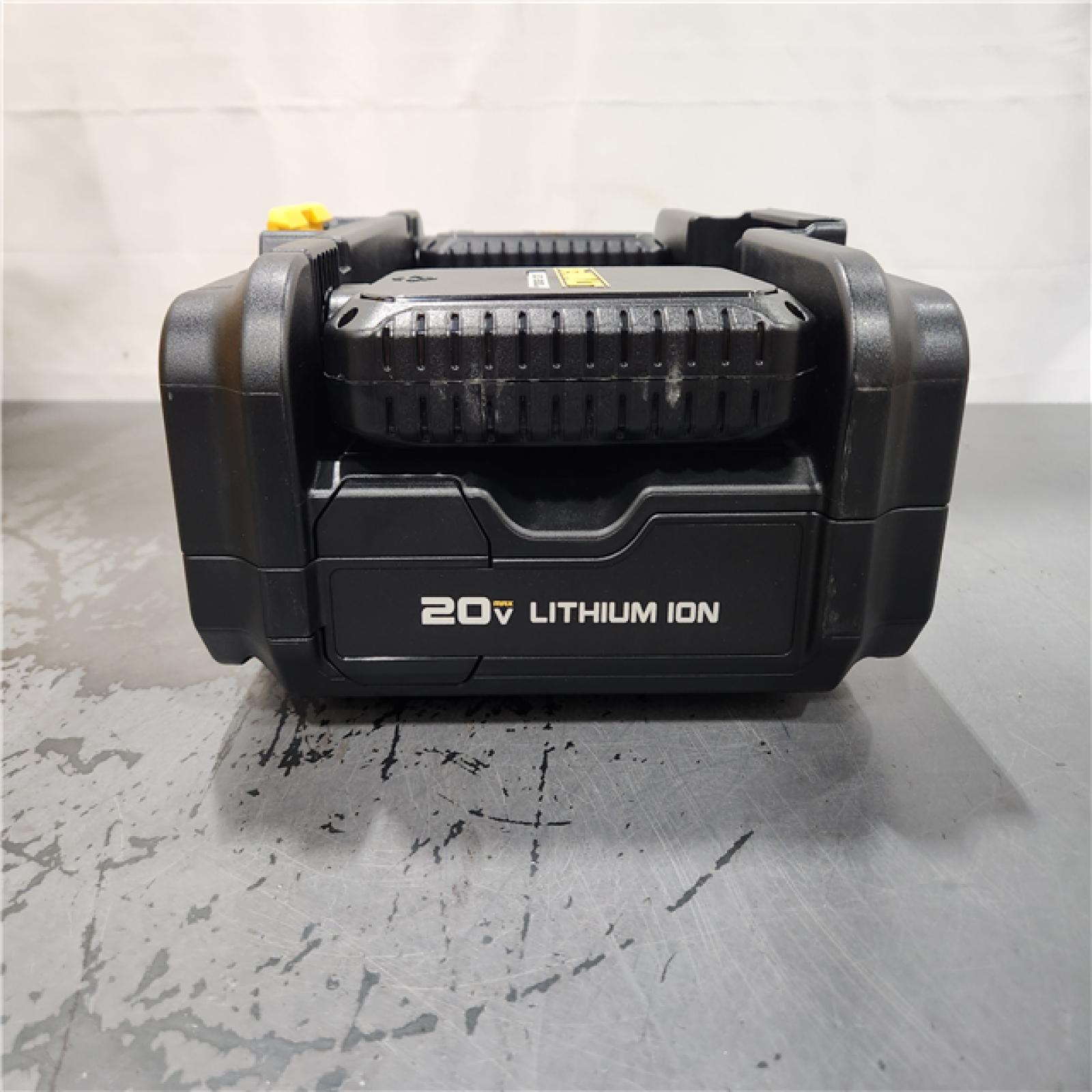 AS-IS- Tough System 2.0 Flex Volt 20V/60V Cordless 4000 Lumen LED Adjustable Folding Panel Work Light