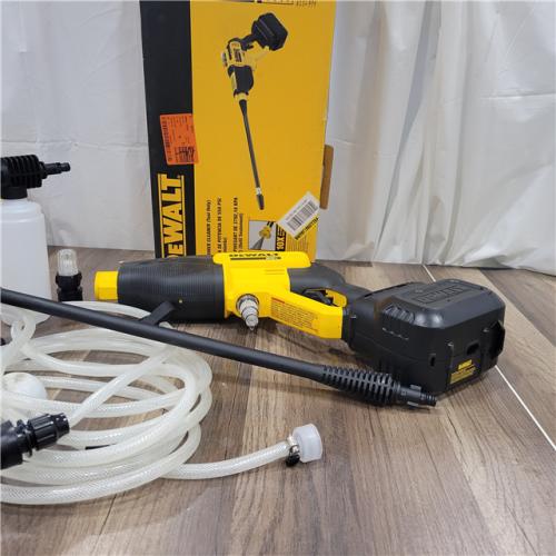 AS-IS  Dewalt 20V 550 PSI  1 GPM Cordless Power Cleaner W/ 4 Nozzles Tool-Only DCPW550B
