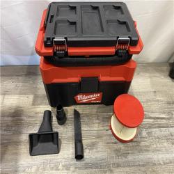 AS-IS Milwaukee FUEL PACKOUT 18-Volt Lithium-Ion Cordless 2.5 Gal. Wet/Dry Vacuum (Vacuum-Only)