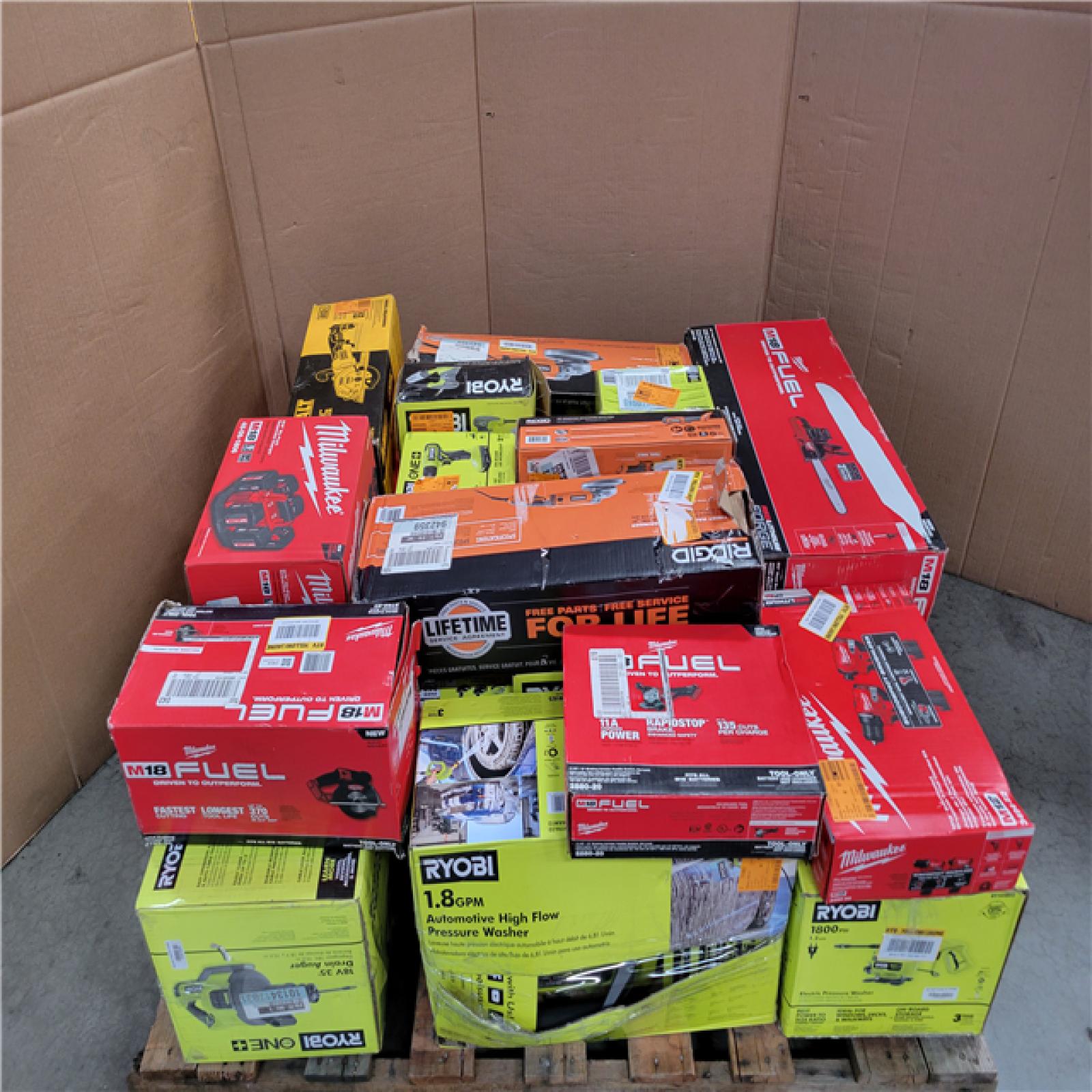 CALIFORNIA AS-IS TOOL PALLET