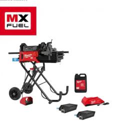 DALLAS LOCATION - Milwaukee MX FUEL Lithium-Ion Cordless 1/2 in. to 2in. Pipe Threading Machine w/(2) Batteries and Charger