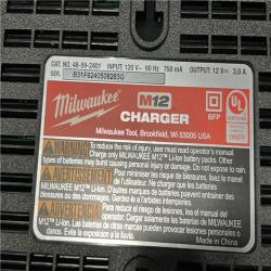 AS-IS Milwaukee 12-Volt Lithium-Ion Cordless Green 250 ft. 3-Plane Laser Level Kit