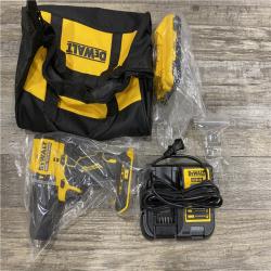 AS-IS- DEWALT ATOMIC 20V Cordless 1/2 in. Compact Hammer Drill Kit