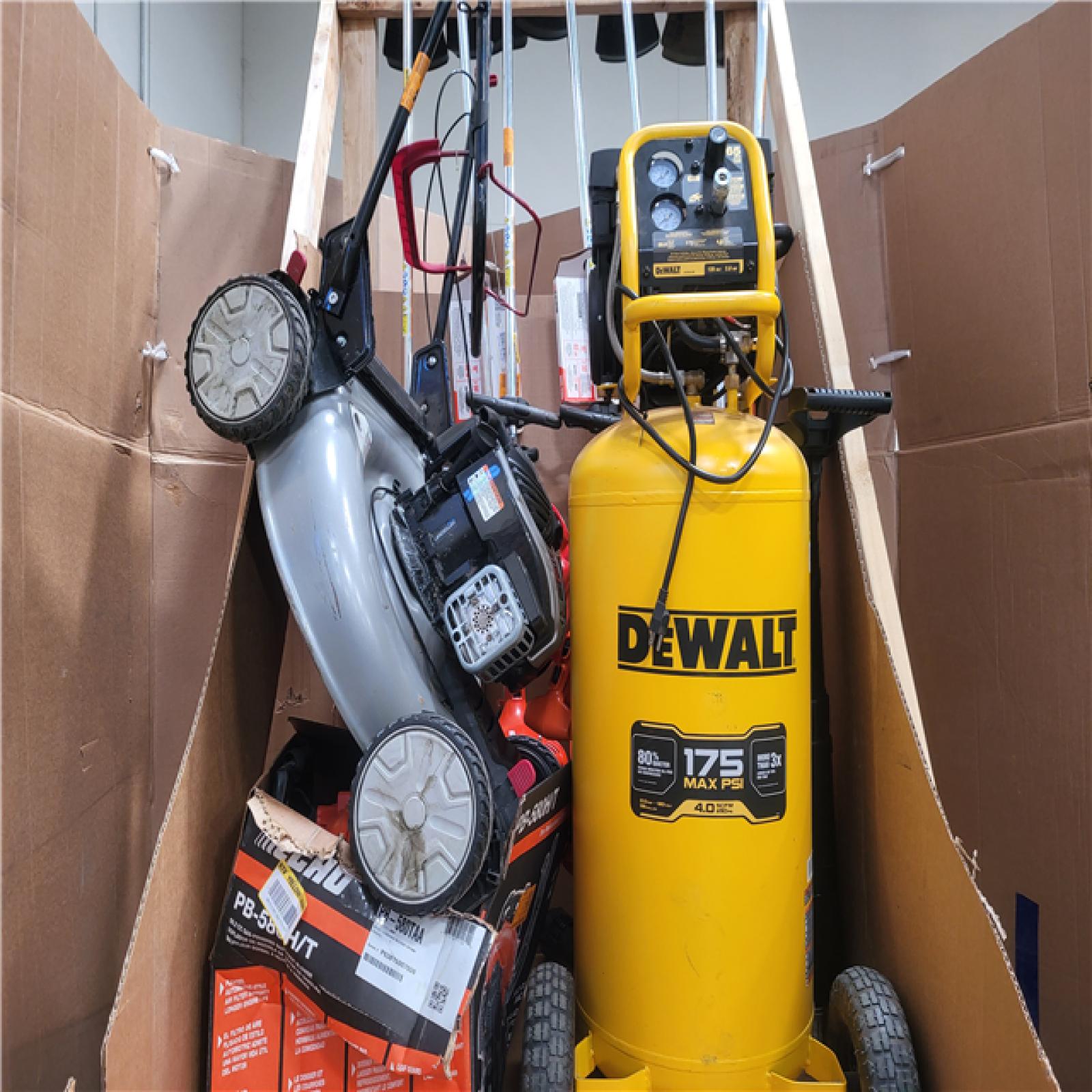 CALIFORNIA AS-IS OUTDOOR POWER EQUIPMENT